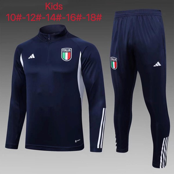 Ninos Chandal Italia 2023 2024 Azul